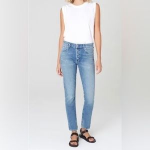 Citizens of Humanity Skyla Mid Rise Jeans Cigarett Caravan